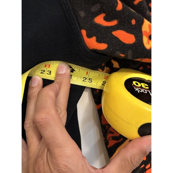 Nike Mens XXL Orange Camo Sleeve Swoosh Pullover Crew Sweatshirt Cotton - Picture 6 of 8